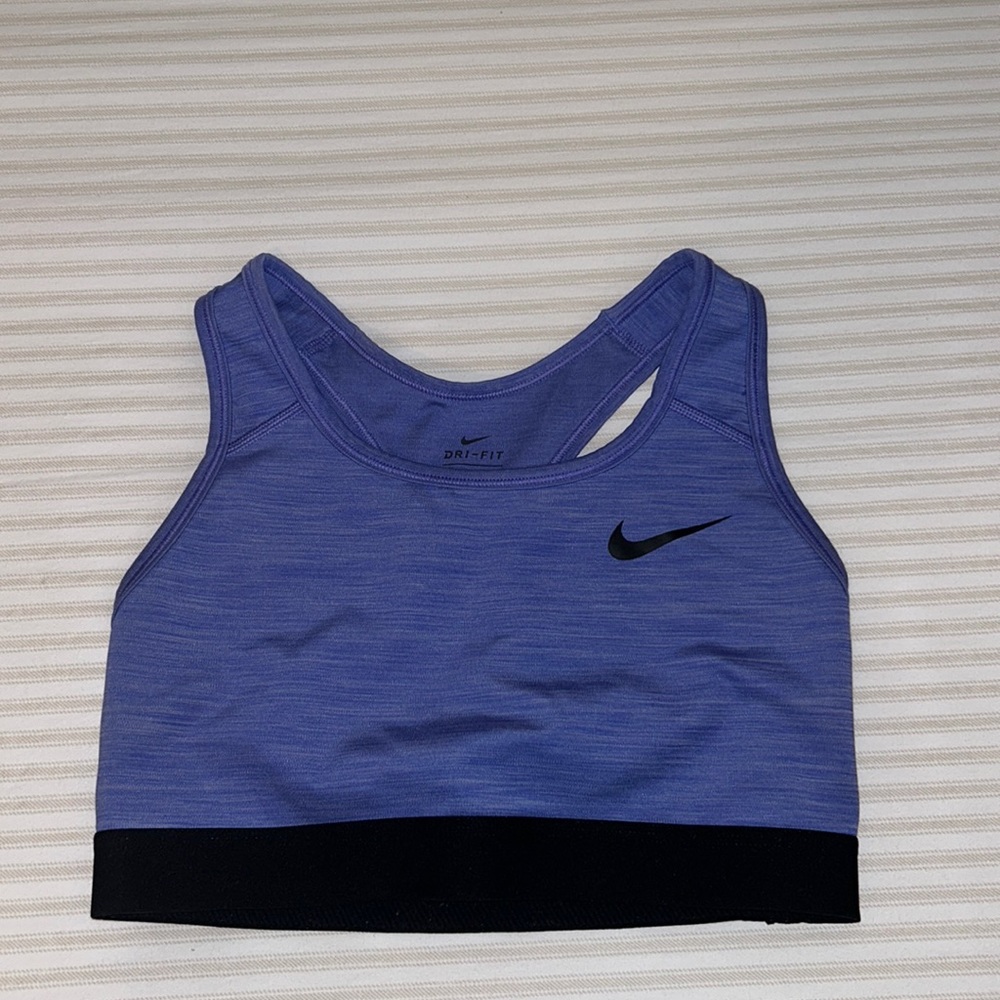 Nike Purple Dri-Fit Sports Bra Size:Small
